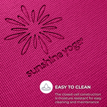 Voyage 5mm Studio Yoga Mats, 6 Pack, 72x24in
