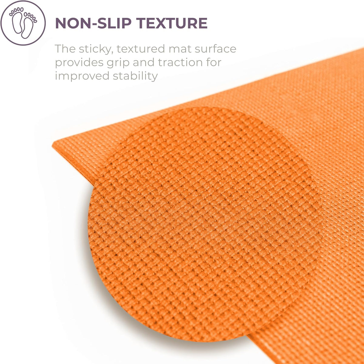 Voyage 5mm Studio Yoga Mats, 6 Pack, 72x24in