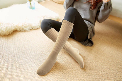 Pilates Socks with Grips for Women Yoga Grippy Slouch Scrunch Sock