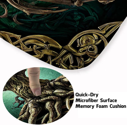 Tree of Life Rug for Living Room Bedroom – Yggdrasil Viking Area Rug Soft Non-Slip Carpet for Indoor Home Décor (Tree of Life Rug 05)