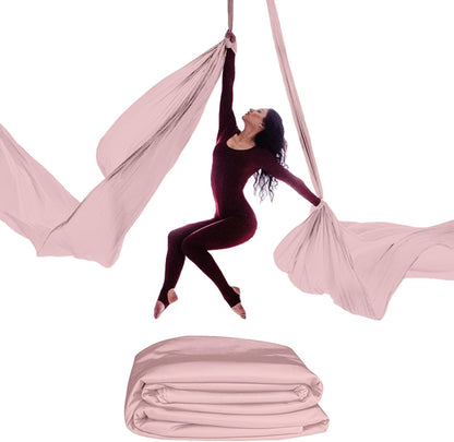 Aerial Silk (15/25 Yards), Premium Aerial Yoga Silks Fabric Perfect for Indoor/Outdoor Aerial Performances and Training (Only Fabric)