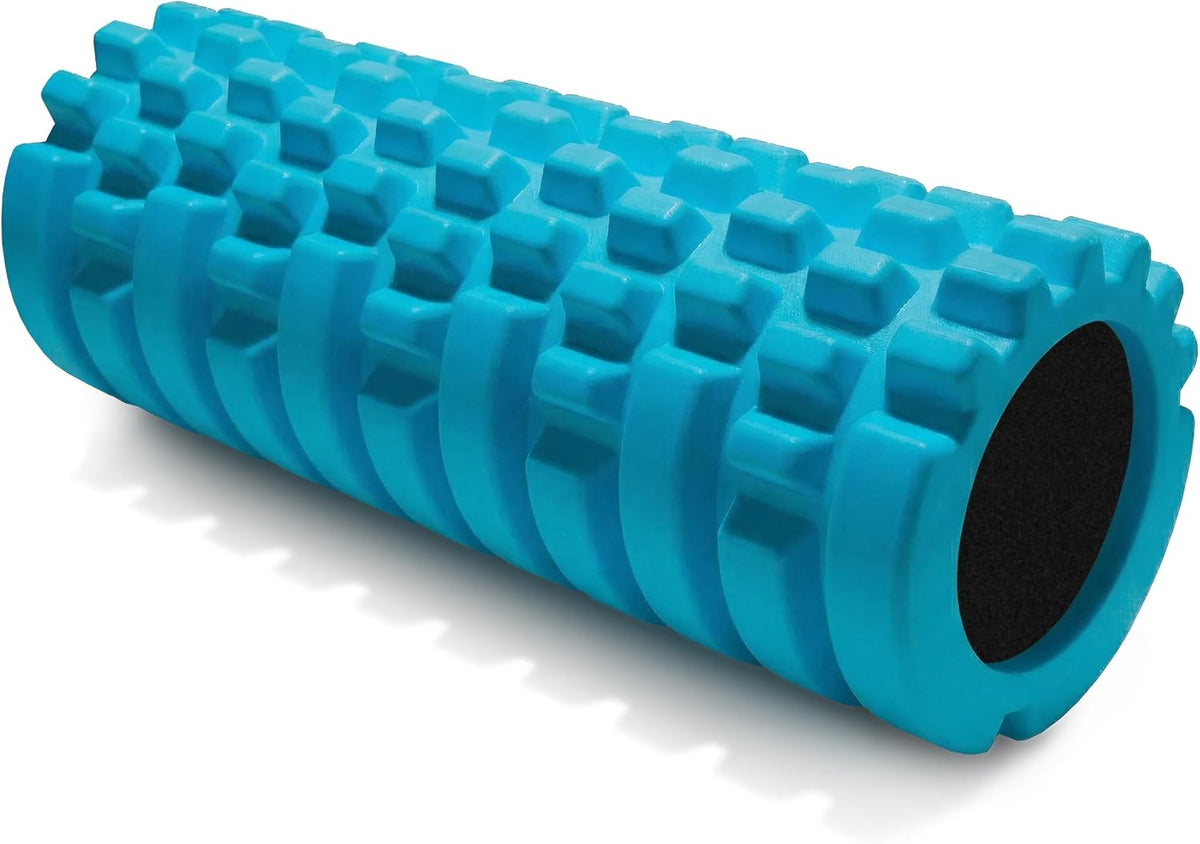 Patented 3-Zone Massage Roller, Medium Density for Exercise