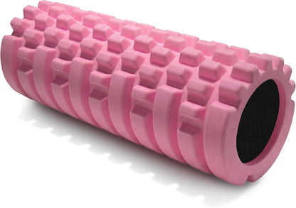 Patented 3-Zone Massage Roller, Medium Density for Exercise