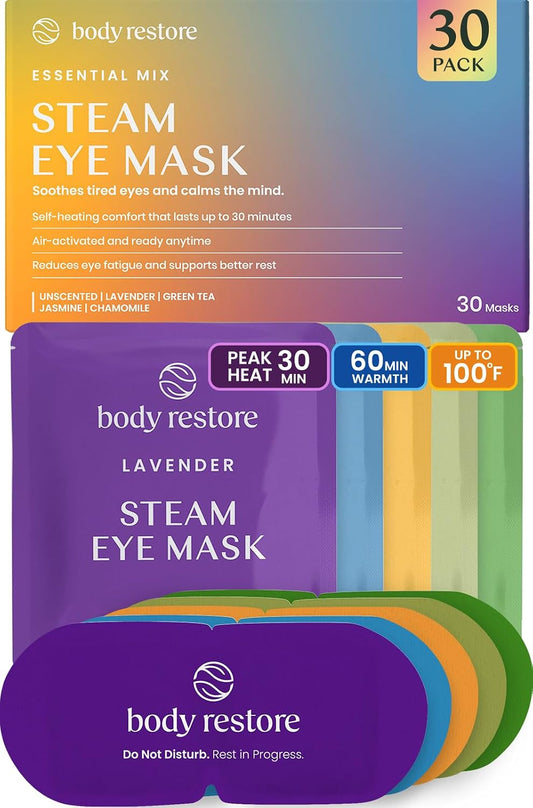 Heated Eye Mask Warm Compress for Dry Eyes - Variety