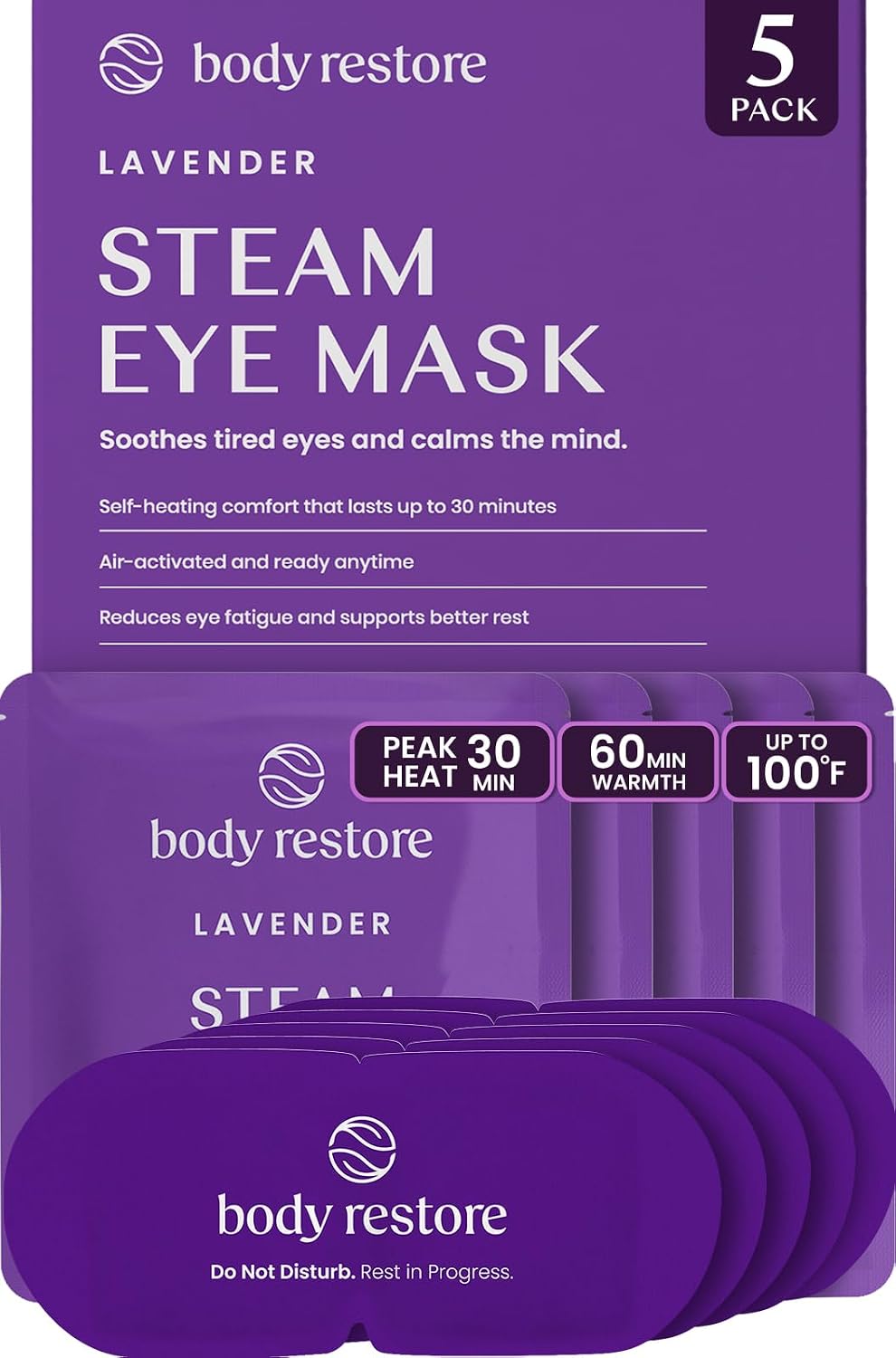 Heated Eye Mask Warm Compress for Dry Eyes - Variety