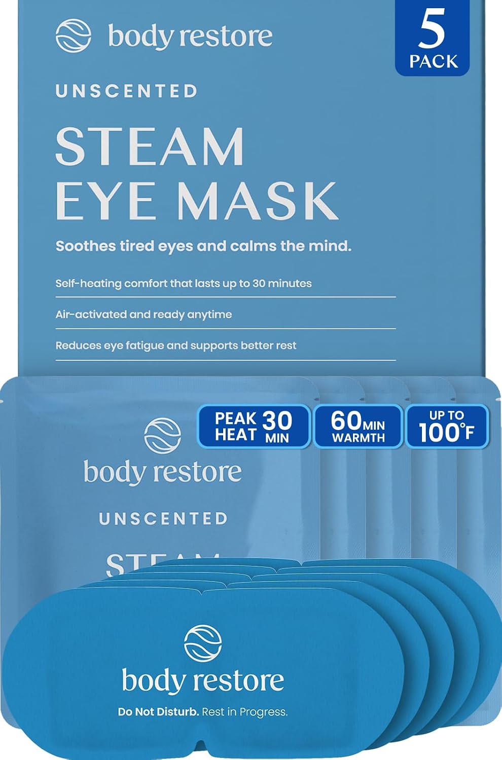 Heated Eye Mask Warm Compress for Dry Eyes - Variety