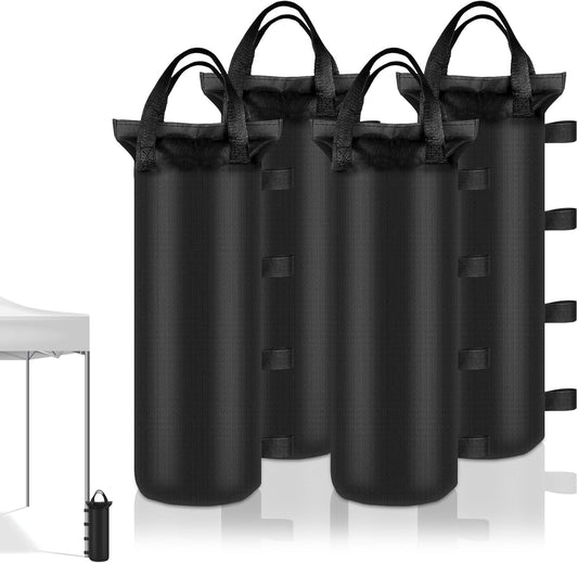 4 Pack Sand Bags 6x20 inch Heavy Duty for Canopy Tent Weights