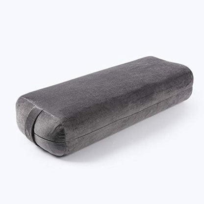 Yoga Bolster Pillow For Restorative Yoga, Yoga Bolster Pillow Supportive Cushion For Meditation, Firm Body Pillow Bolster Pillow For Legs, Pilates, And Relaxation Easy