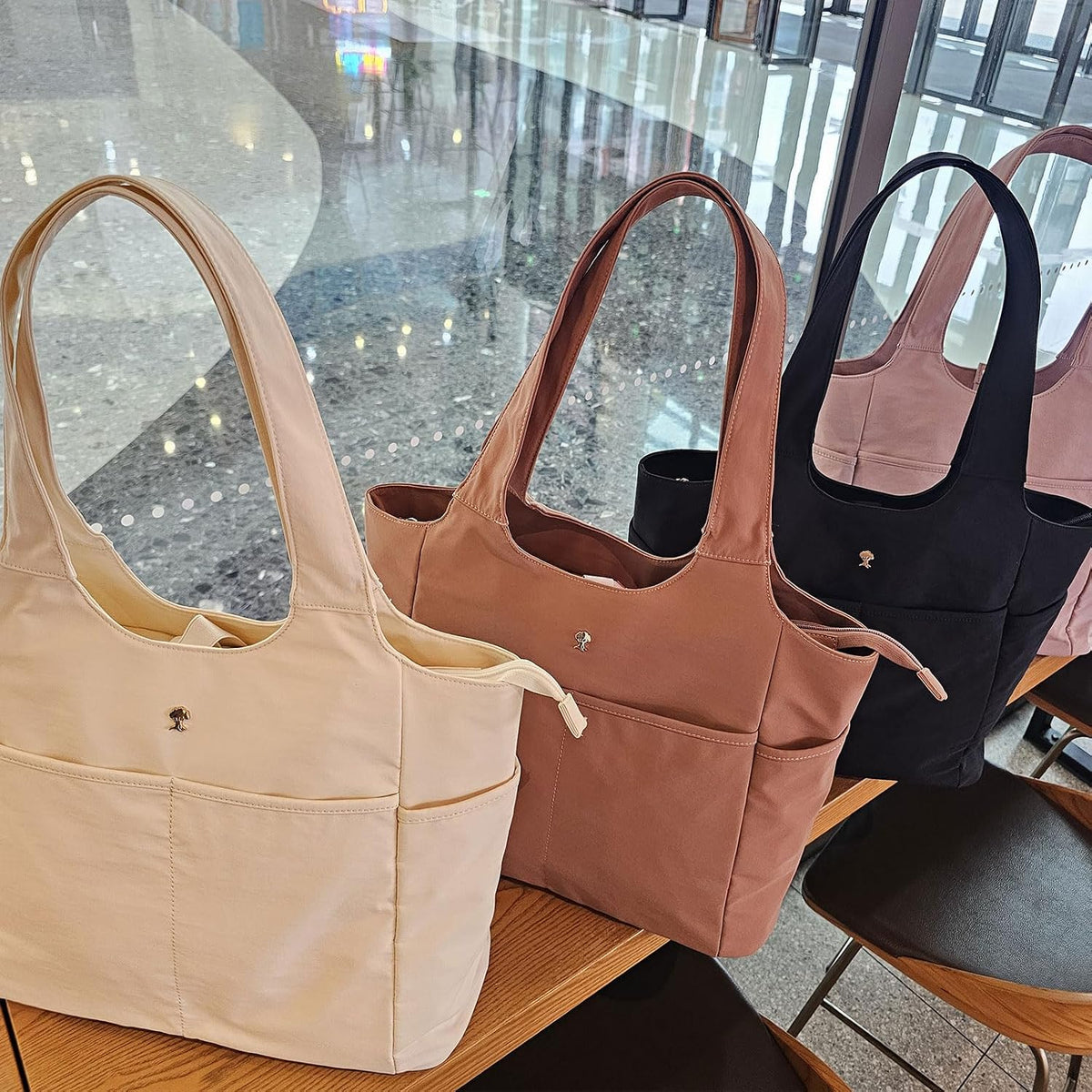 Yoga Tote Bag Mat bag Women Shoulder Bags Carryall Tote for Travel Office Workout Gym Nurse Beach