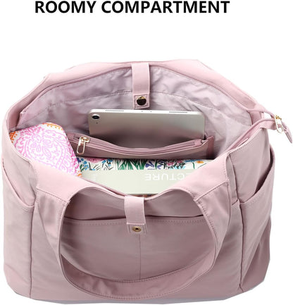 Yoga Tote Bag Mat bag Women Shoulder Bags Carryall Tote for Travel Office Workout Gym Nurse Beach