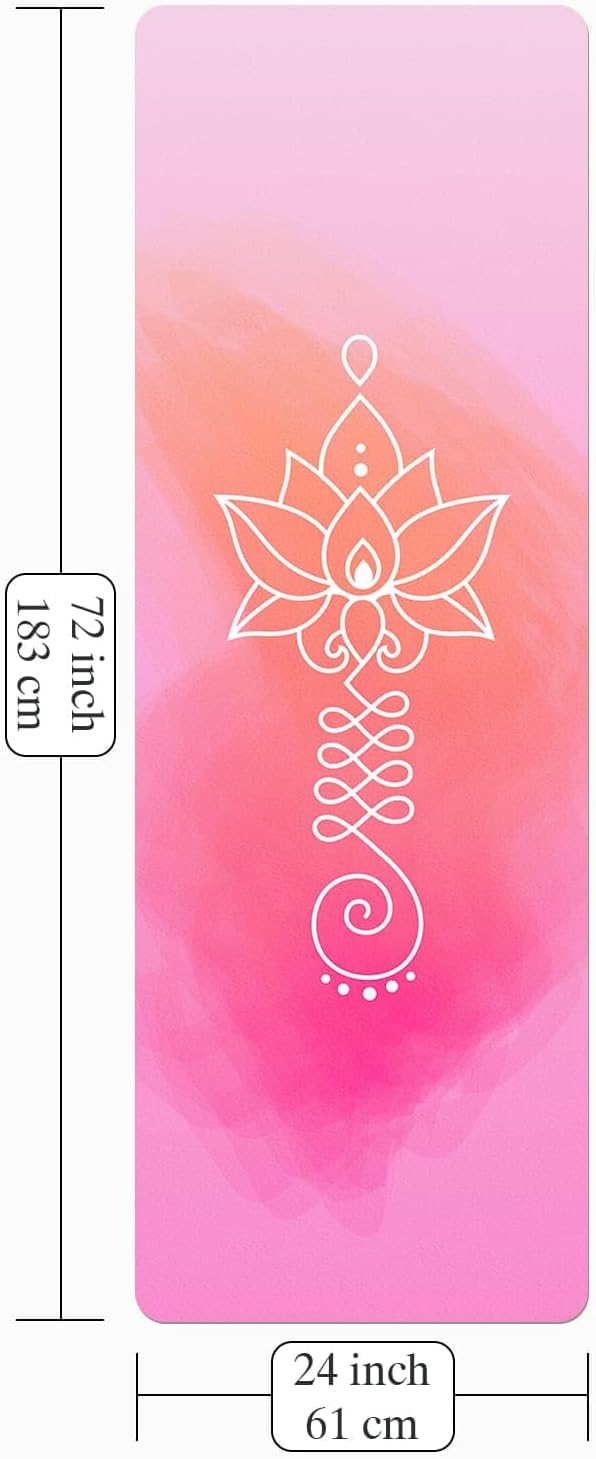 Foldable Yoga Mat, 1.5mm Thick Exercise Yoga Mat With Carry Bag