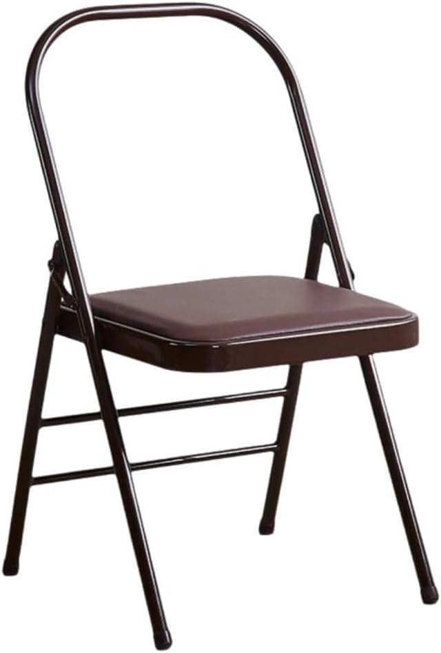 Foldable Yoga Auxiliary Chair,Backless Yoga Chair Yoga Practice Balance Chair Foldable Balance Handstand Training Tool for Yoga Studios,Outdoor Spaces,Grey