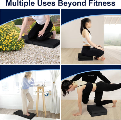 Foam Balance Pad, High-Density TPE, 15.8 x 13 x 2 in, Non-Slip
