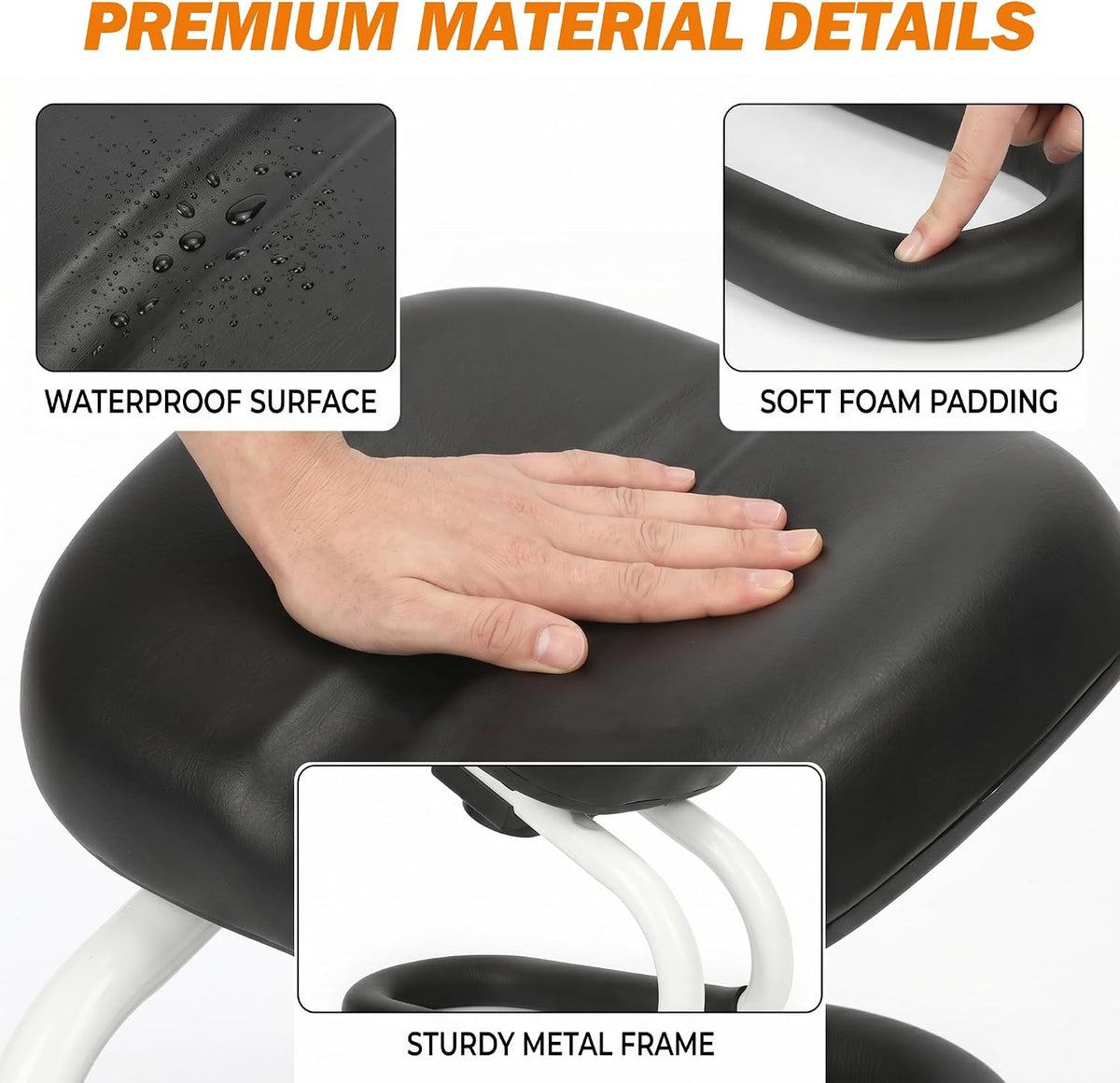 Adjustable Meditation Bench Kneeling Stool for Yoga & Prayer