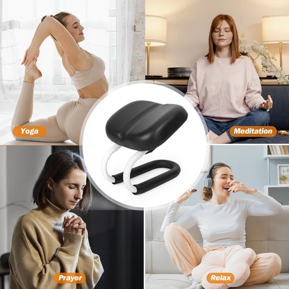 Adjustable Meditation Bench Kneeling Stool for Yoga & Prayer