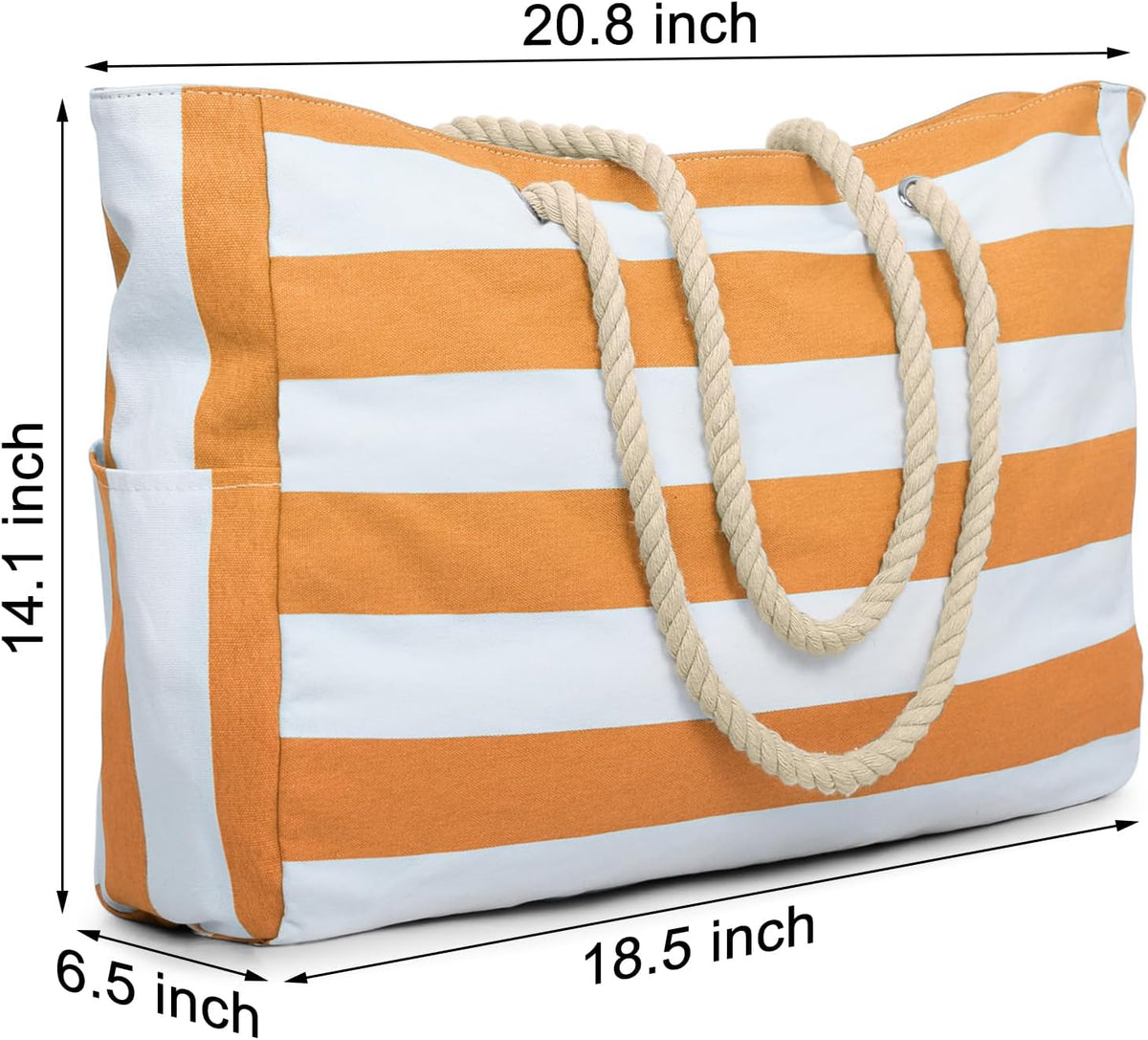 Becokan Beach Bags for Women Large Waterproof Beach Tote Bag Zipper Beach Bags Waterproof Sandproof Swim Pool Bag Large Tote