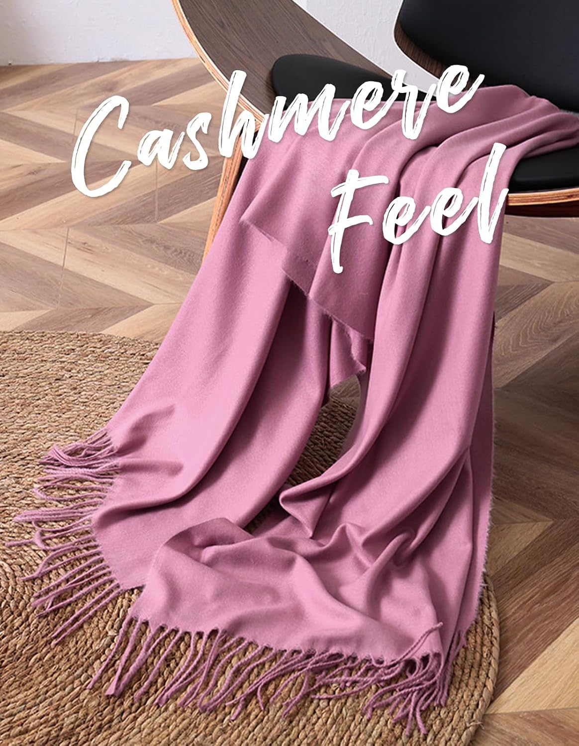 Women's Pashmina Shawl Wraps Large Cozy Scarf for Wedding Bridal Evening