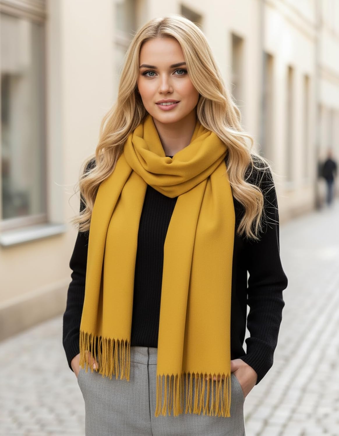 Women's Pashmina Shawl Wraps Large Cozy Scarf for Wedding Bridal Evening