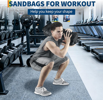 Adjustable Sand Bags for Working Out,Sandbags for Workout for Yoga, Strength Training and Full-Body Workouts