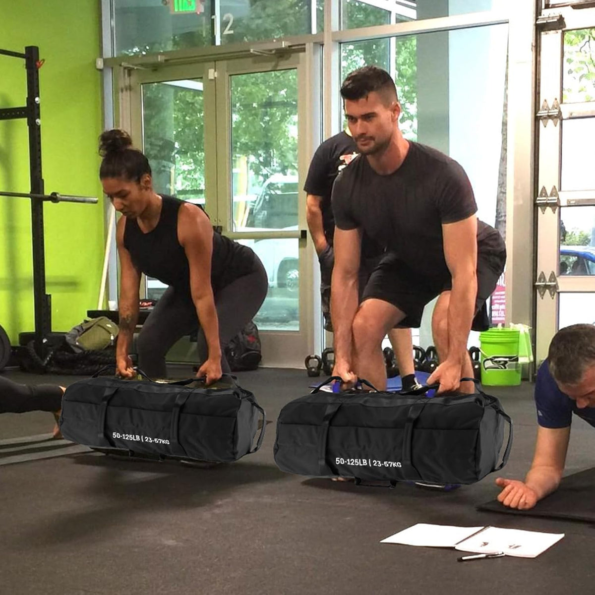 Adjustable Sand Bags for Working Out,Sandbags for Workout for Yoga, Strength Training and Full-Body Workouts