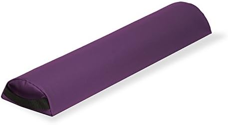 Bolster Pillow Half Round – Durable Massage Bolster, 100% PU Upholstery incl. Strap Handle/Professional Quality for Massage Tables/Back Pain Relief