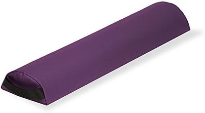 Bolster Pillow Half Round – Durable Massage Bolster, 100% PU Upholstery incl. Strap Handle/Professional Quality for Massage Tables/Back Pain Relief