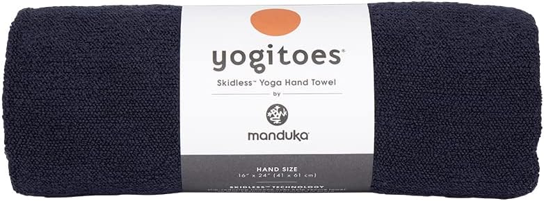Yogitoes Hot Yoga Hand Towel | Midnight | 16 x 24 in