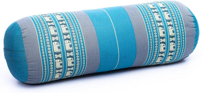 Yoga Bolster Pillow Bolster Pilates Size 26x10 Inches | Premium Natural Kapok | Eco-friendly | Comfortable Comfortable Long Pillow Support | Yoga Pillow, Yoga Exercise