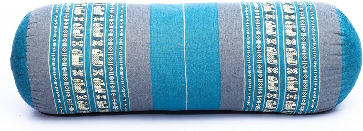 Yoga Bolster Pillow Bolster Pilates Size 26x10 Inches | Premium Natural Kapok | Eco-friendly | Comfortable Comfortable Long Pillow Support | Yoga Pillow, Yoga Exercise