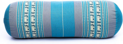 Yoga Bolster Pillow Bolster Pilates Size 26x10 Inches | Premium Natural Kapok | Eco-friendly | Comfortable Comfortable Long Pillow Support | Yoga Pillow, Yoga Exercise