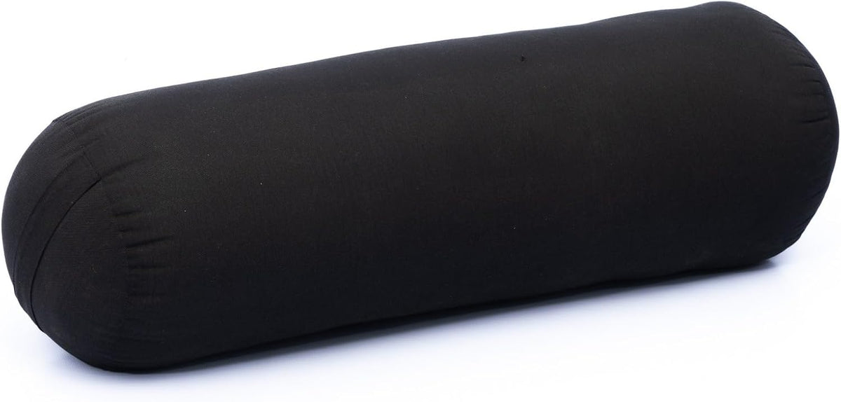 Yoga Bolster Pillow Bolster Pilates Size 26x10 Inches | Premium Natural Kapok | Eco-friendly | Comfortable Comfortable Long Pillow Support | Yoga Pillow, Yoga Exercise