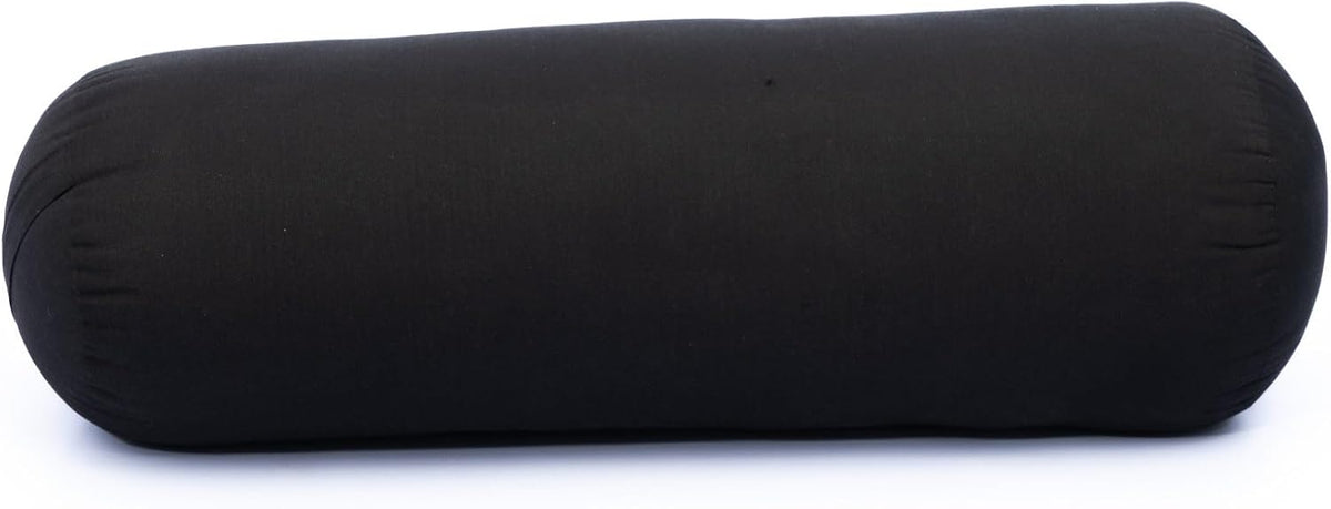 Yoga Bolster Pillow Bolster Pilates Size 26x10 Inches | Premium Natural Kapok | Eco-friendly | Comfortable Comfortable Long Pillow Support | Yoga Pillow, Yoga Exercise