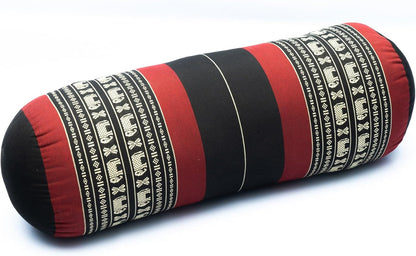 Yoga Bolster Pillow Bolster Pilates Size 26x10 Inches | Premium Natural Kapok | Eco-friendly | Comfortable Comfortable Long Pillow Support | Yoga Pillow, Yoga Exercise