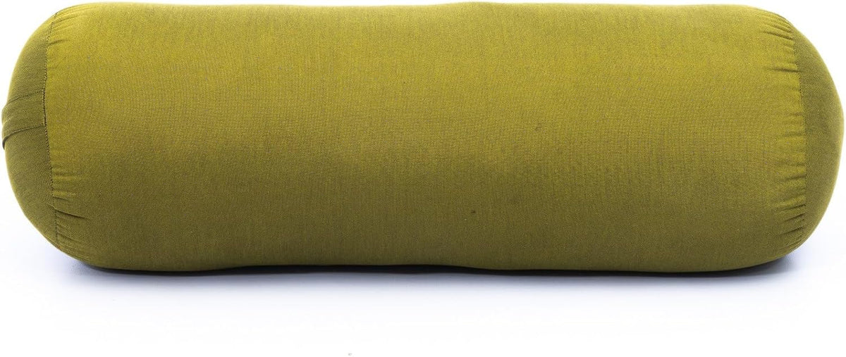 Yoga Bolster Pillow Bolster Pilates Size 26x10 Inches | Premium Natural Kapok | Eco-friendly | Comfortable Comfortable Long Pillow Support | Yoga Pillow, Yoga Exercise