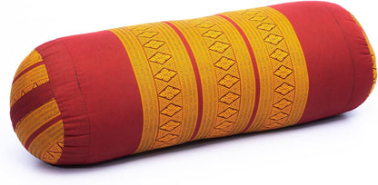 Yoga Bolster Pillow Bolster Pilates Size 26x10 Inches | Premium Natural Kapok | Eco-friendly | Comfortable Comfortable Long Pillow Support | Yoga Pillow, Yoga Exercise