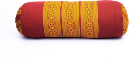 Yoga Bolster Pillow Bolster Pilates Size 26x10 Inches | Premium Natural Kapok | Eco-friendly | Comfortable Comfortable Long Pillow Support | Yoga Pillow, Yoga Exercise