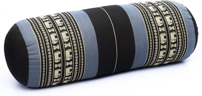 Yoga Bolster Pillow Bolster Pilates Size 26x10 Inches | Premium Natural Kapok | Eco-friendly | Comfortable Comfortable Long Pillow Support | Yoga Pillow, Yoga Exercise