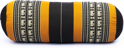 Yoga Bolster Pillow Bolster Pilates Size 26x10 Inches | Premium Natural Kapok | Eco-friendly | Comfortable Comfortable Long Pillow Support | Yoga Pillow, Yoga Exercise