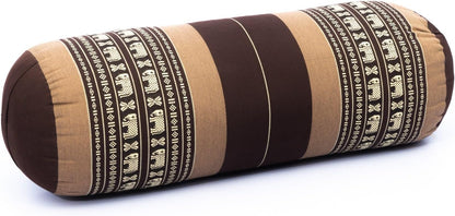 Yoga Bolster Pillow Bolster Pilates Size 26x10 Inches | Premium Natural Kapok | Eco-friendly | Comfortable Comfortable Long Pillow Support | Yoga Pillow, Yoga Exercise