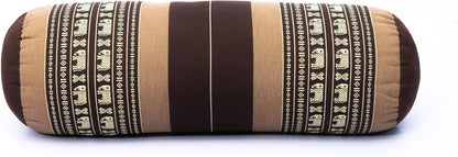 Yoga Bolster Pillow Bolster Pilates Size 26x10 Inches | Premium Natural Kapok | Eco-friendly | Comfortable Comfortable Long Pillow Support | Yoga Pillow, Yoga Exercise