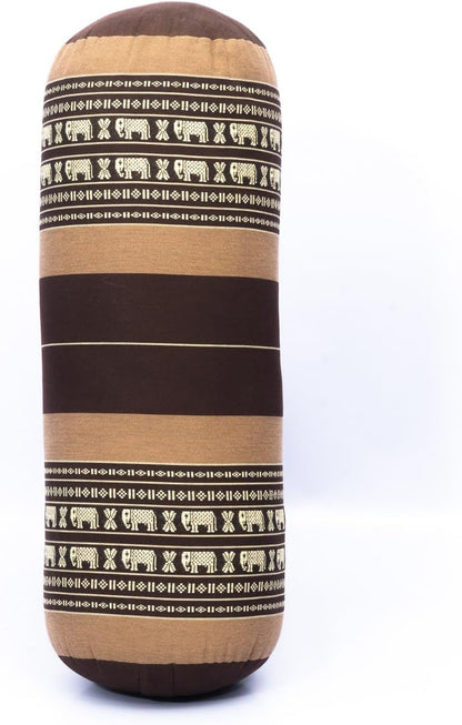Yoga Bolster Pillow Bolster Pilates Size 26x10 Inches | Premium Natural Kapok | Eco-friendly | Comfortable Comfortable Long Pillow Support | Yoga Pillow, Yoga Exercise