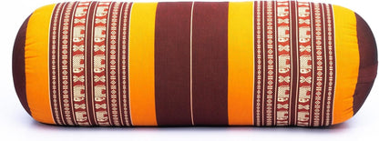 Yoga Bolster Pillow Bolster Pilates Size 26x10 Inches | Premium Natural Kapok | Eco-friendly | Comfortable Comfortable Long Pillow Support | Yoga Pillow, Yoga Exercise