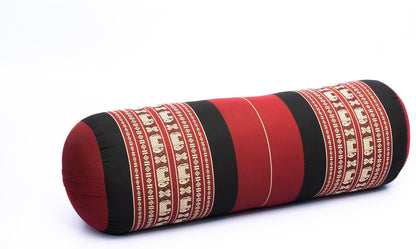 Yoga Bolster Pillow Bolster Pilates Size 26x10 Inches | Premium Natural Kapok | Eco-friendly | Comfortable Comfortable Long Pillow Support | Yoga Pillow, Yoga Exercise