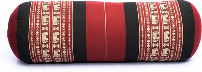Yoga Bolster Pillow Bolster Pilates Size 26x10 Inches | Premium Natural Kapok | Eco-friendly | Comfortable Comfortable Long Pillow Support | Yoga Pillow, Yoga Exercise