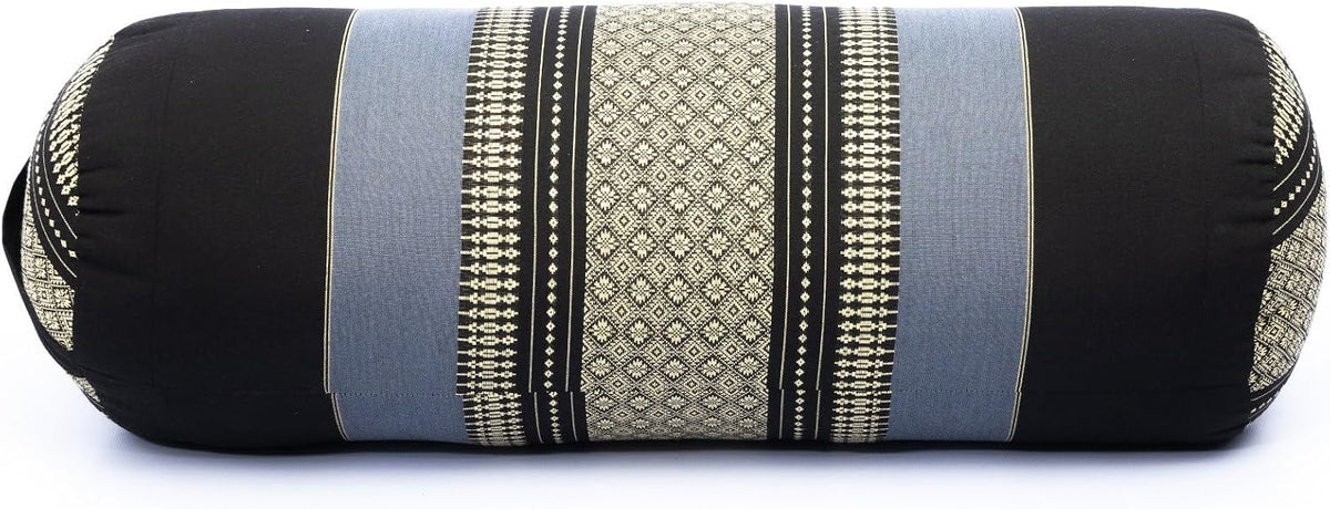 Yoga Bolster Pillow Bolster Pilates Size 26x10 Inches | Premium Natural Kapok | Eco-friendly | Comfortable Comfortable Long Pillow Support | Yoga Pillow, Yoga Exercise