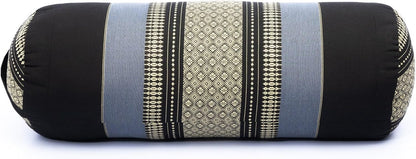 Yoga Bolster Pillow Bolster Pilates Size 26x10 Inches | Premium Natural Kapok | Eco-friendly | Comfortable Comfortable Long Pillow Support | Yoga Pillow, Yoga Exercise