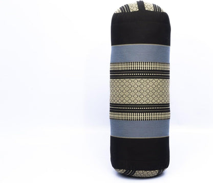 Yoga Bolster Pillow Bolster Pilates Size 26x10 Inches | Premium Natural Kapok | Eco-friendly | Comfortable Comfortable Long Pillow Support | Yoga Pillow, Yoga Exercise