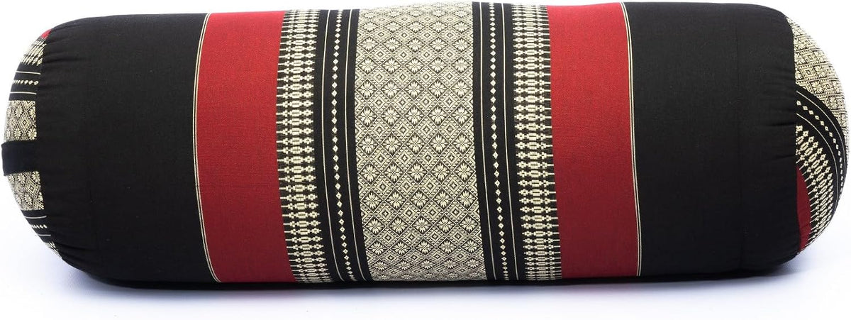 Yoga Bolster Pillow Bolster Pilates Size 26x10 Inches | Premium Natural Kapok | Eco-friendly | Comfortable Comfortable Long Pillow Support | Yoga Pillow, Yoga Exercise