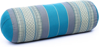 Yoga Bolster Pillow Bolster Pilates Size 26x10 Inches | Premium Natural Kapok | Eco-friendly | Comfortable Comfortable Long Pillow Support | Yoga Pillow, Yoga Exercise