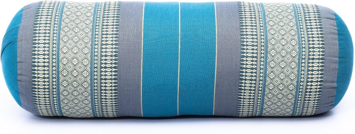 Yoga Bolster Pillow Bolster Pilates Size 26x10 Inches | Premium Natural Kapok | Eco-friendly | Comfortable Comfortable Long Pillow Support | Yoga Pillow, Yoga Exercise